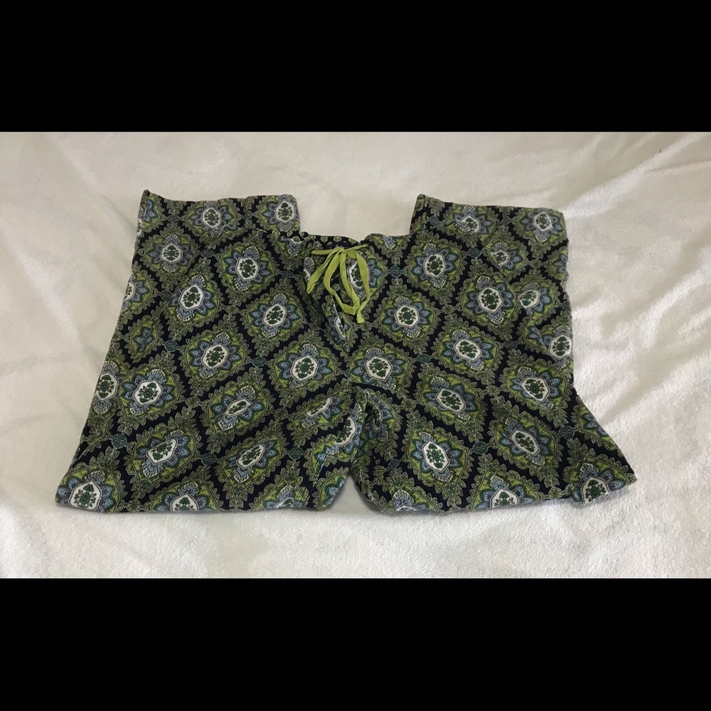 Vera Bradley Cotton Corduroy Lounge Pants Size M